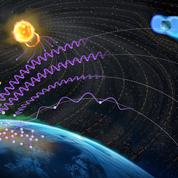 Artist’s illustration of a variety of planetary effects of space weather. 