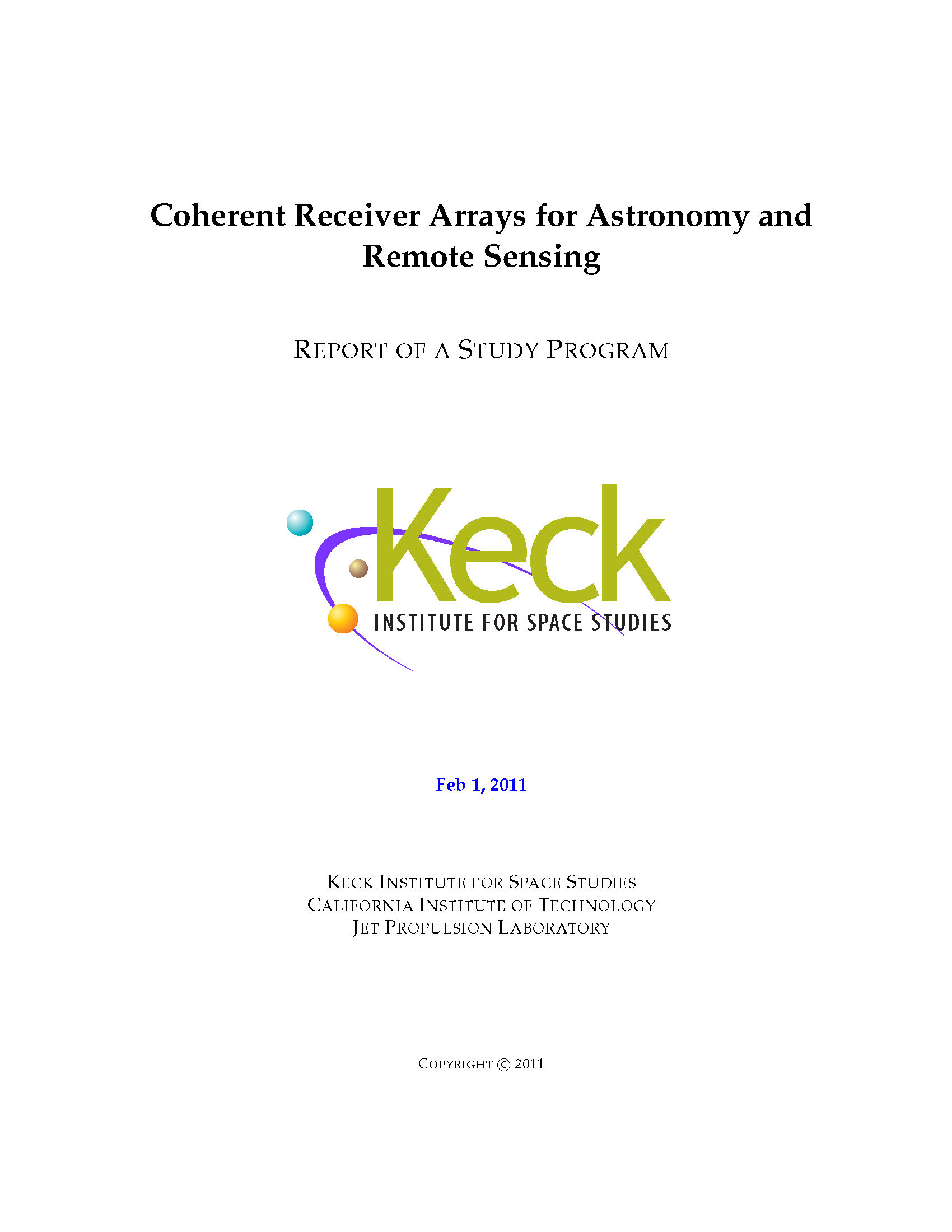Coherent Arrays for Astronomy and Remote Sensing
