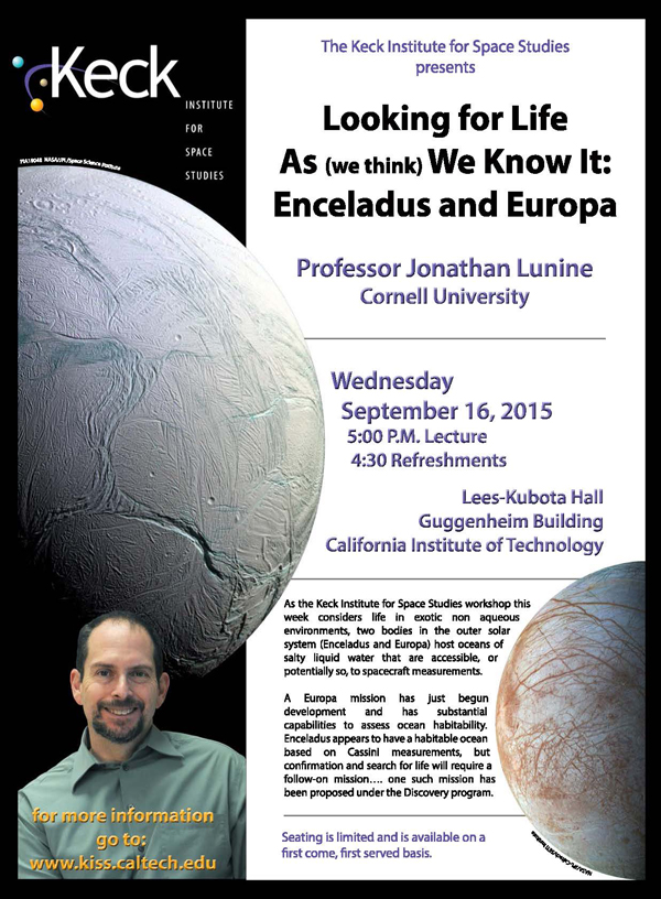 Looking for Life As (we think) We Know It: Enceladus and Europa
