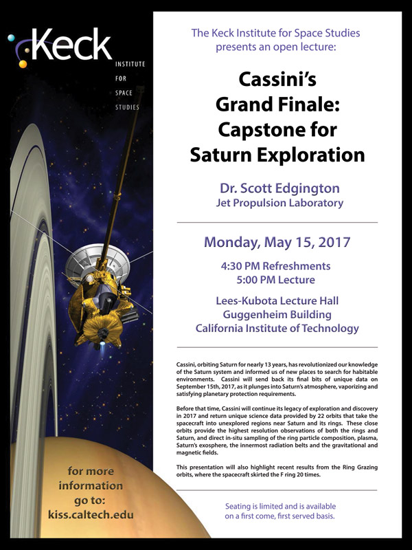 Cassini's Grand Finale: Capstone for Saturn Exploration