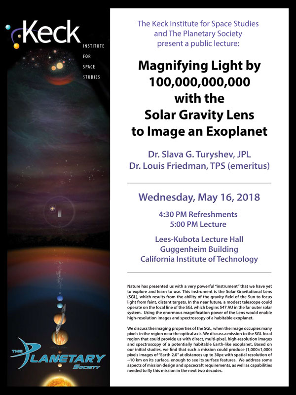 Magnifying Light by a 100 Billion Times with the Solar Gravity Lens to Image an Exoplanet