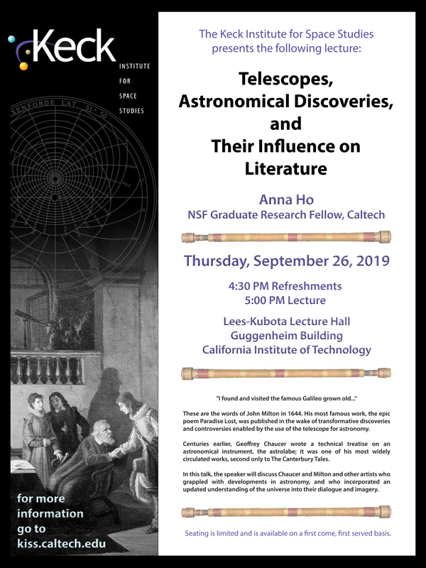 Telescopes, Astronomical Discoveries, and Their Influence on Literature