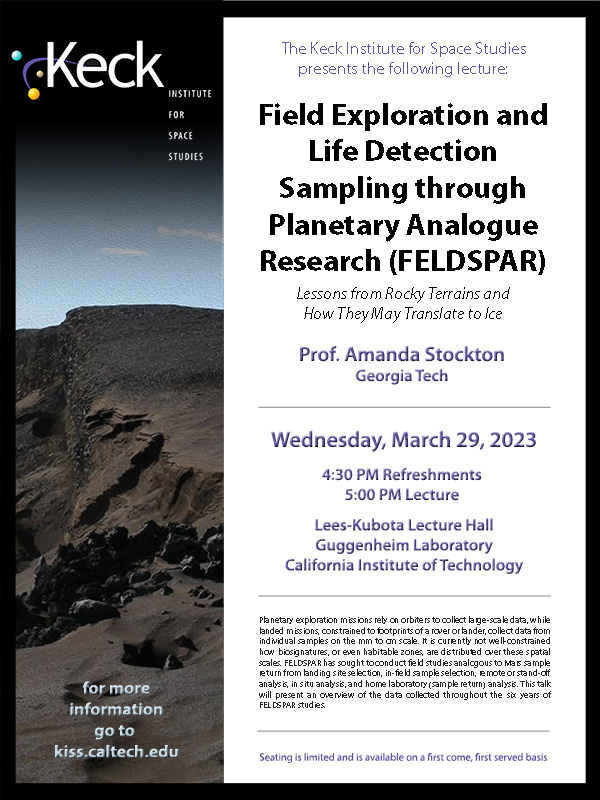 Image of FELDSPAR lecture poster