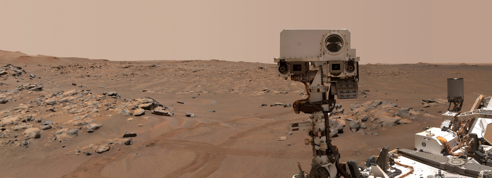 Martian selfie with Perseverance
