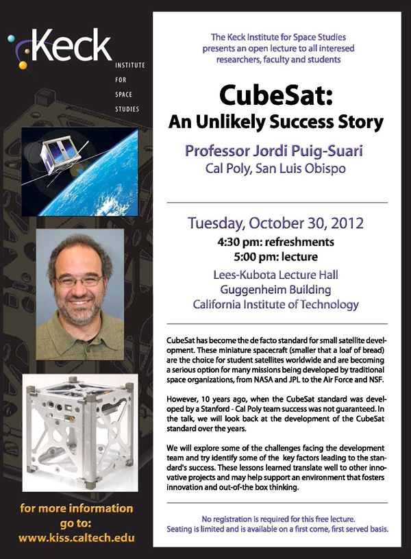 CubeSat: An Unlikely Success Story