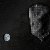 Asteroid approaching Earth