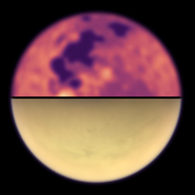 Titan radar image