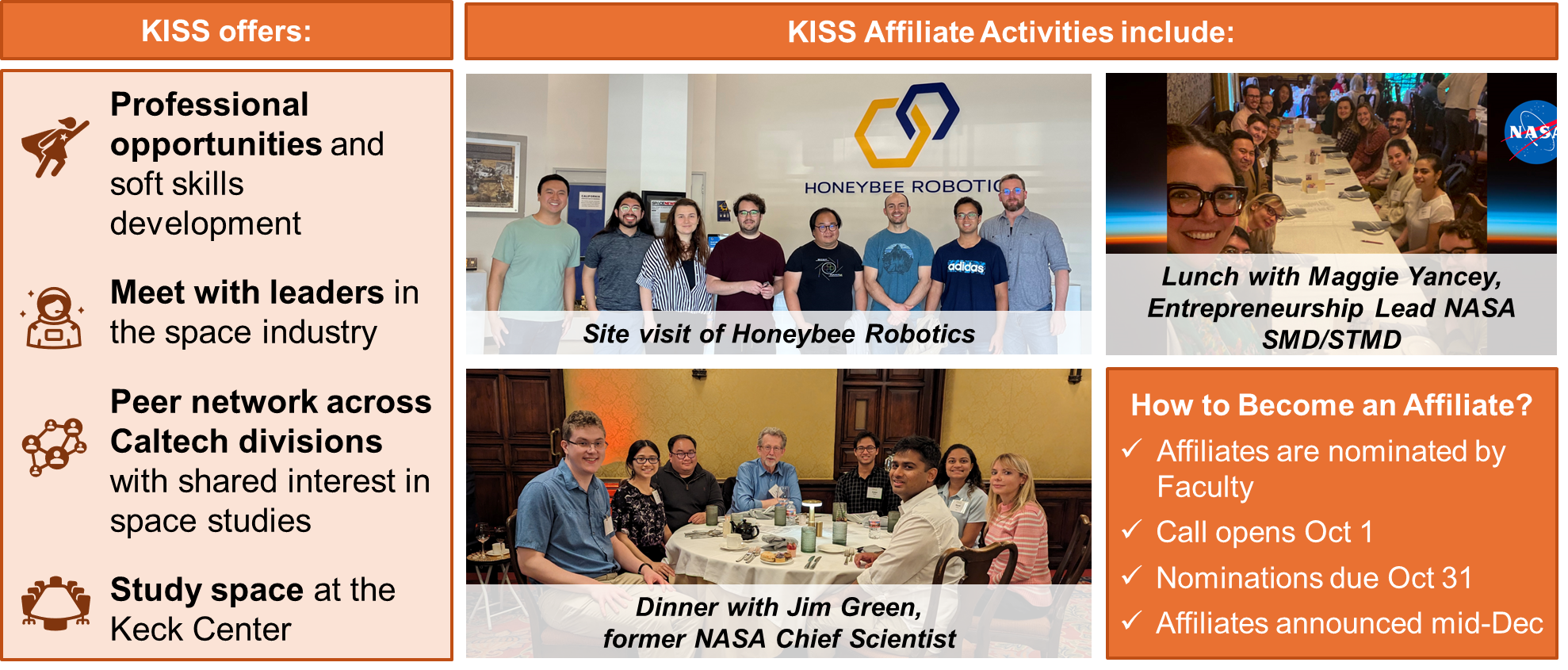 KISS Affiliates Program – Solicitation