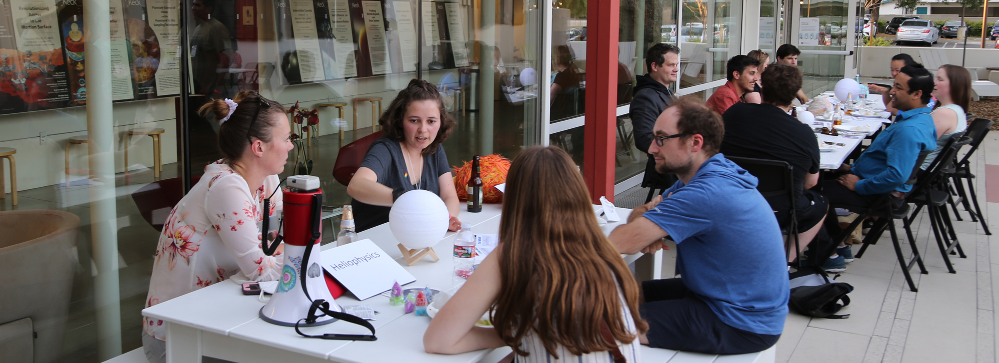 Image of attendees at 2022 JPL NRSG / Caltech CPA / KISS Decadal Networking Event