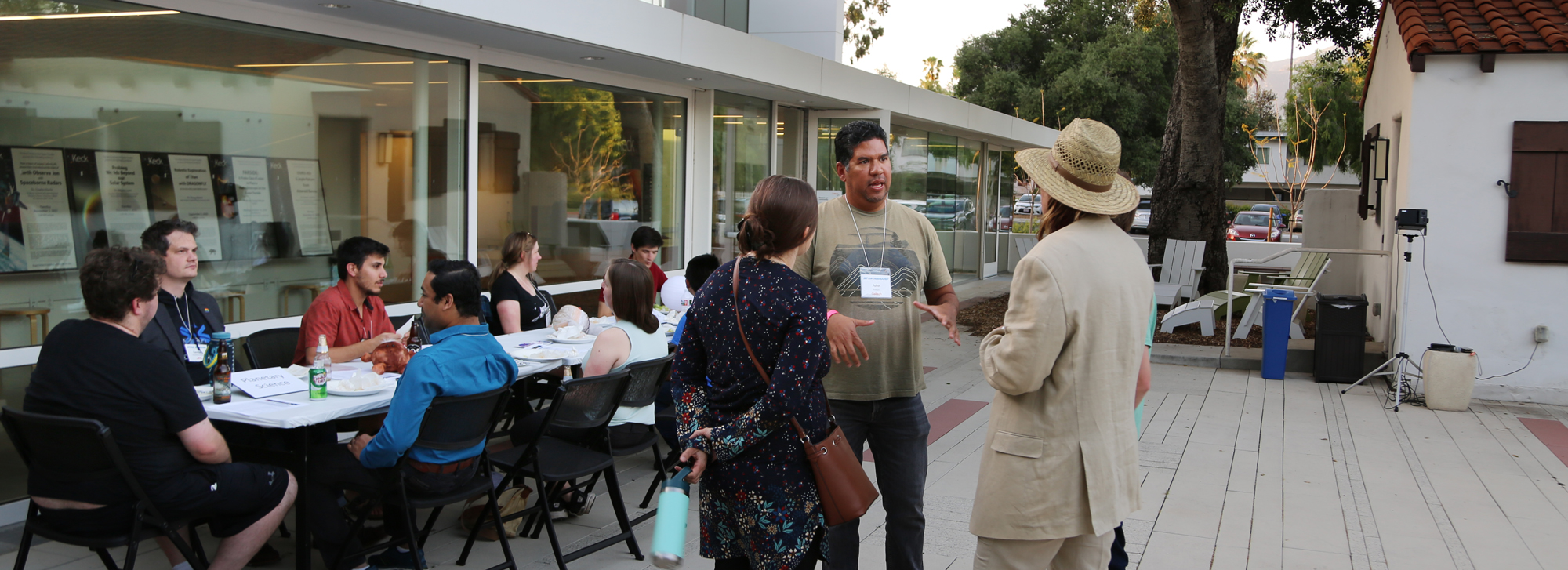 Image of attendees at 2022 JPL NRSG / Caltech CPA / KISS Decadal Networking Event