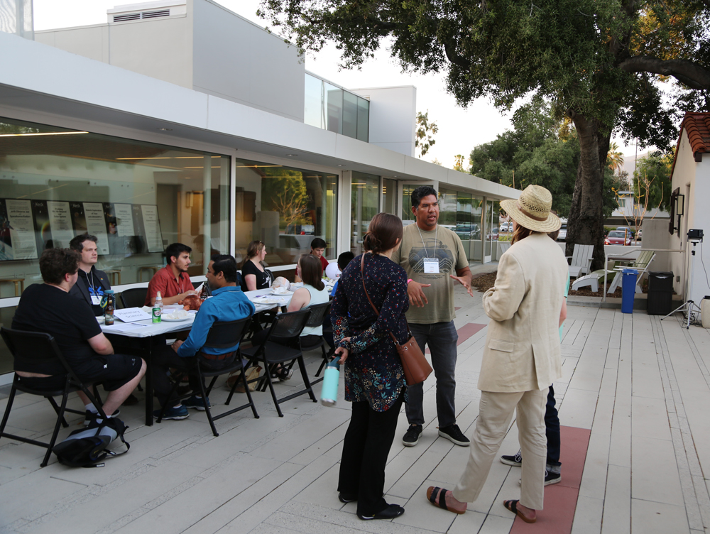 Image of attendees at 2022 JPL NRSG / Caltech CPA / KISS Decadal Networking Event