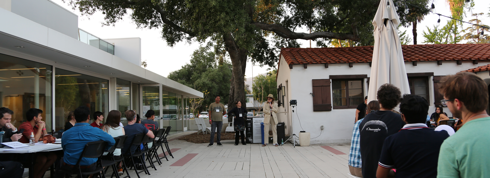 Image of attendees at 2022 JPL NRSG / Caltech CPA / KISS Decadal Networking Event