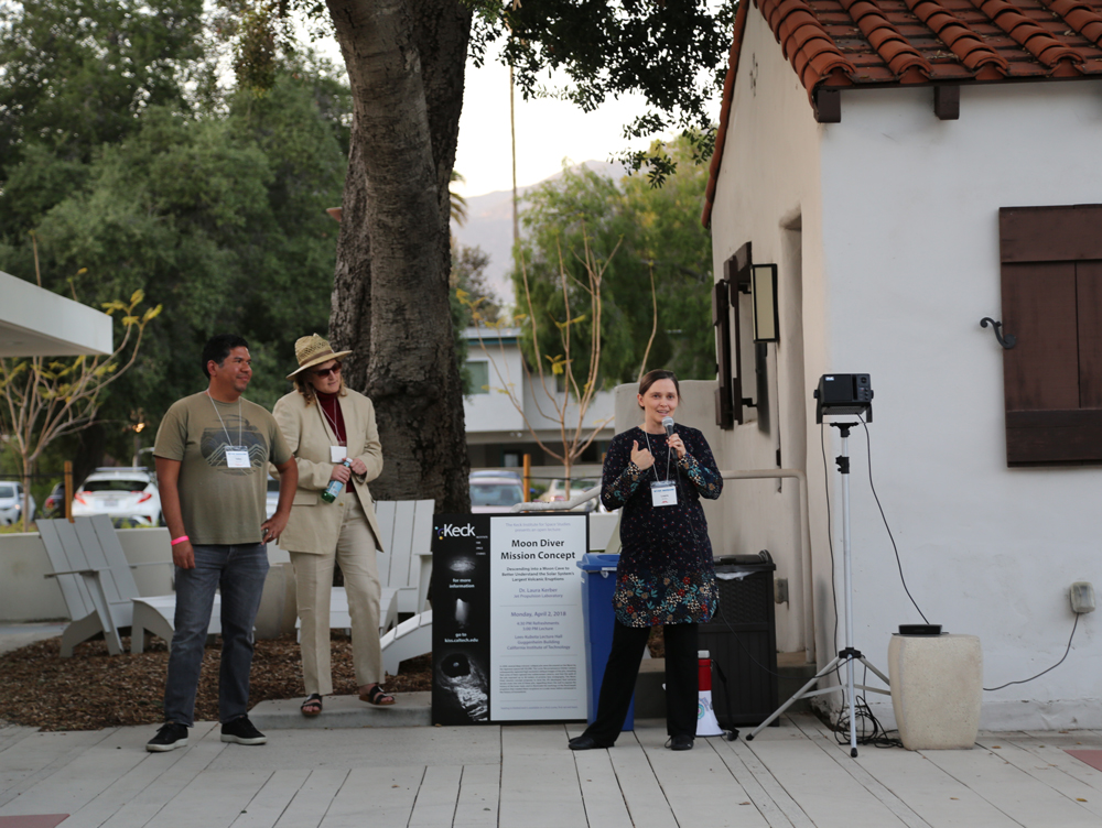 Image of attendees at 2022 JPL NRSG / Caltech CPA / KISS Decadal Networking Event