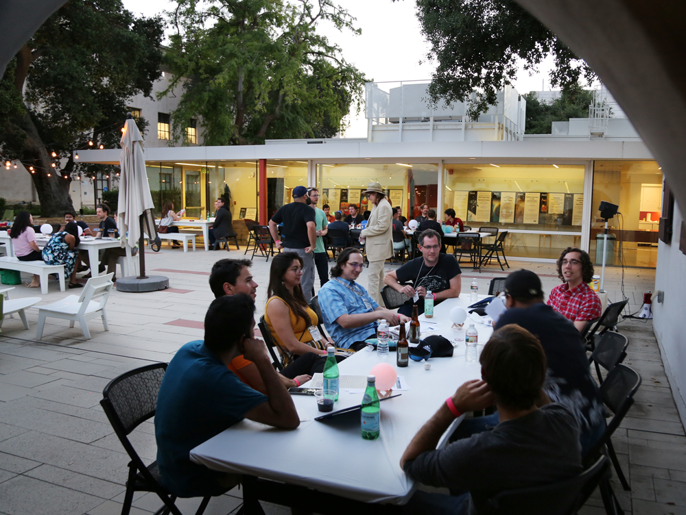 Image of attendees at 2022 JPL NRSG / Caltech CPA / KISS Decadal Networking Event