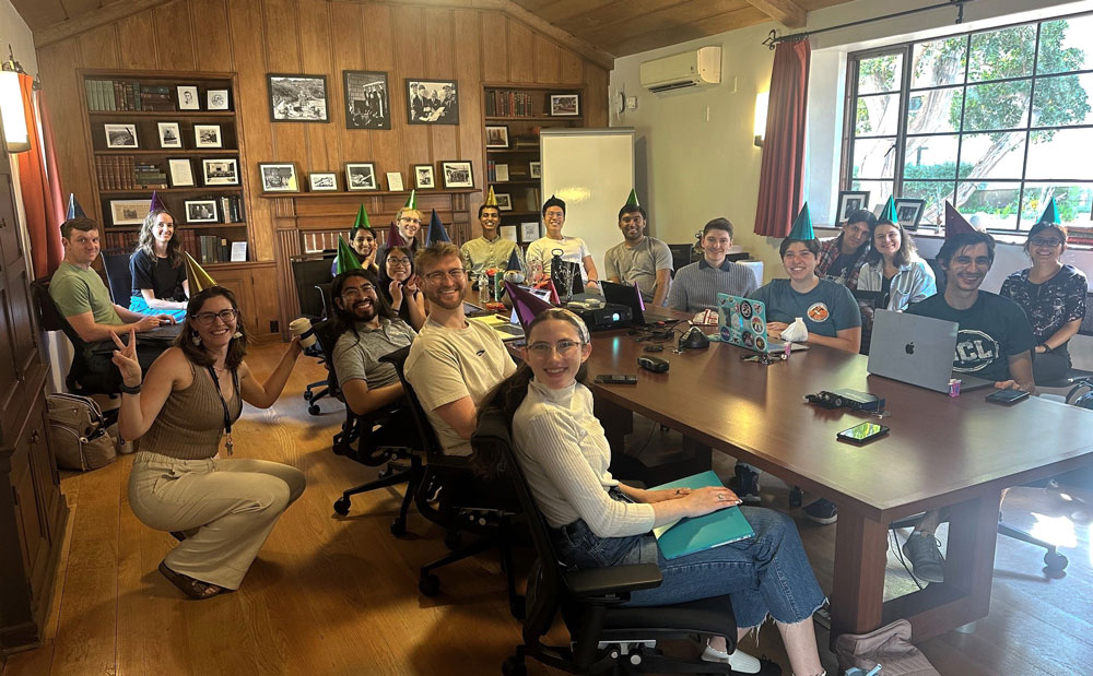 group photo in conference room
