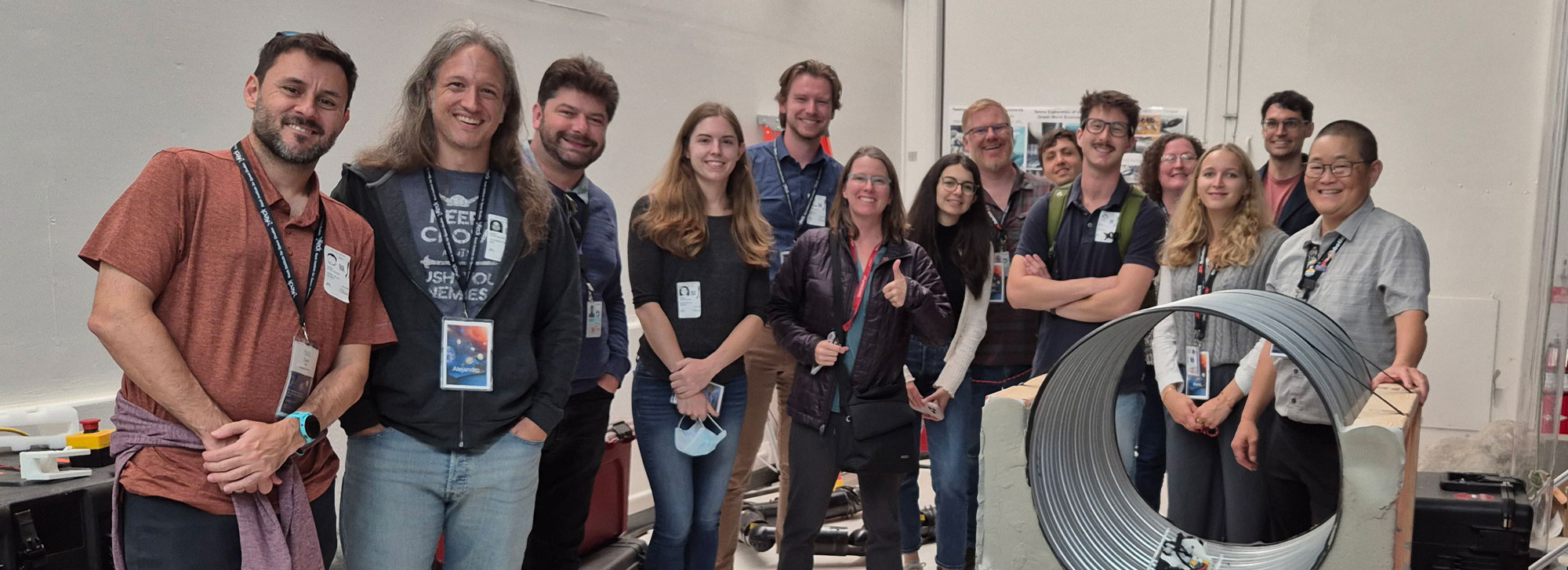 Group working together in conference room
