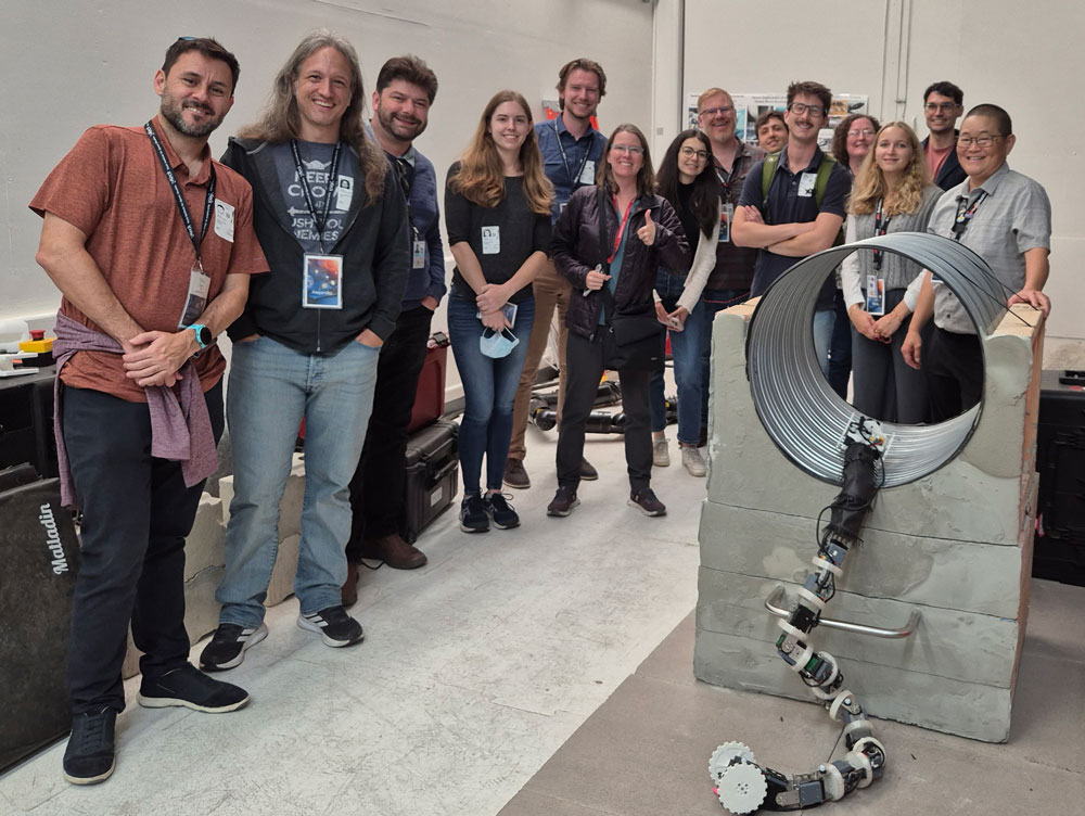 Group working together in conference room